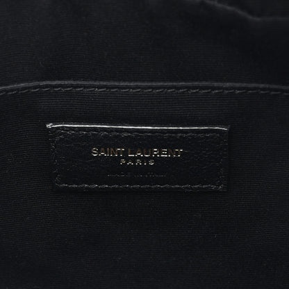 Saint Laurent Calfskin Matelasse Monogram Lou Camera Bag Storm 6 of 9