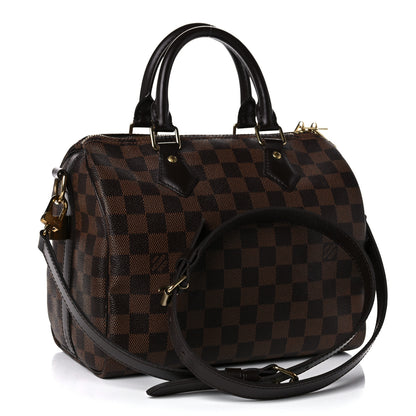 Louis Vuitton Damier Ebene Speedy Bandouliere 25 3 of 22