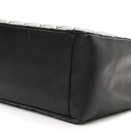 Chanel Caviar Quilted Grand Shopping Tote GST Black 10 of 10