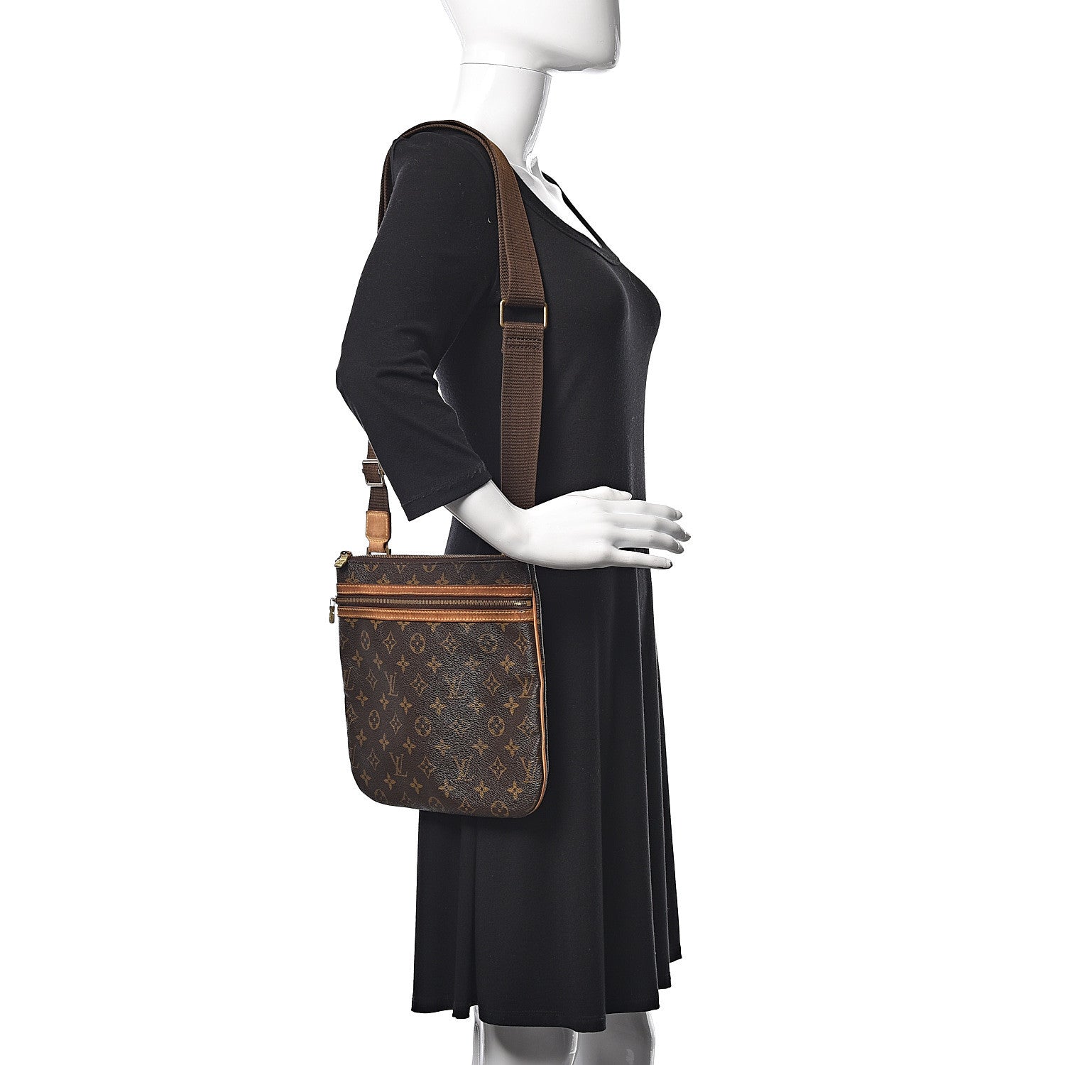 Louis Vuitton Monogram Bosphore Pochette 2 of 10