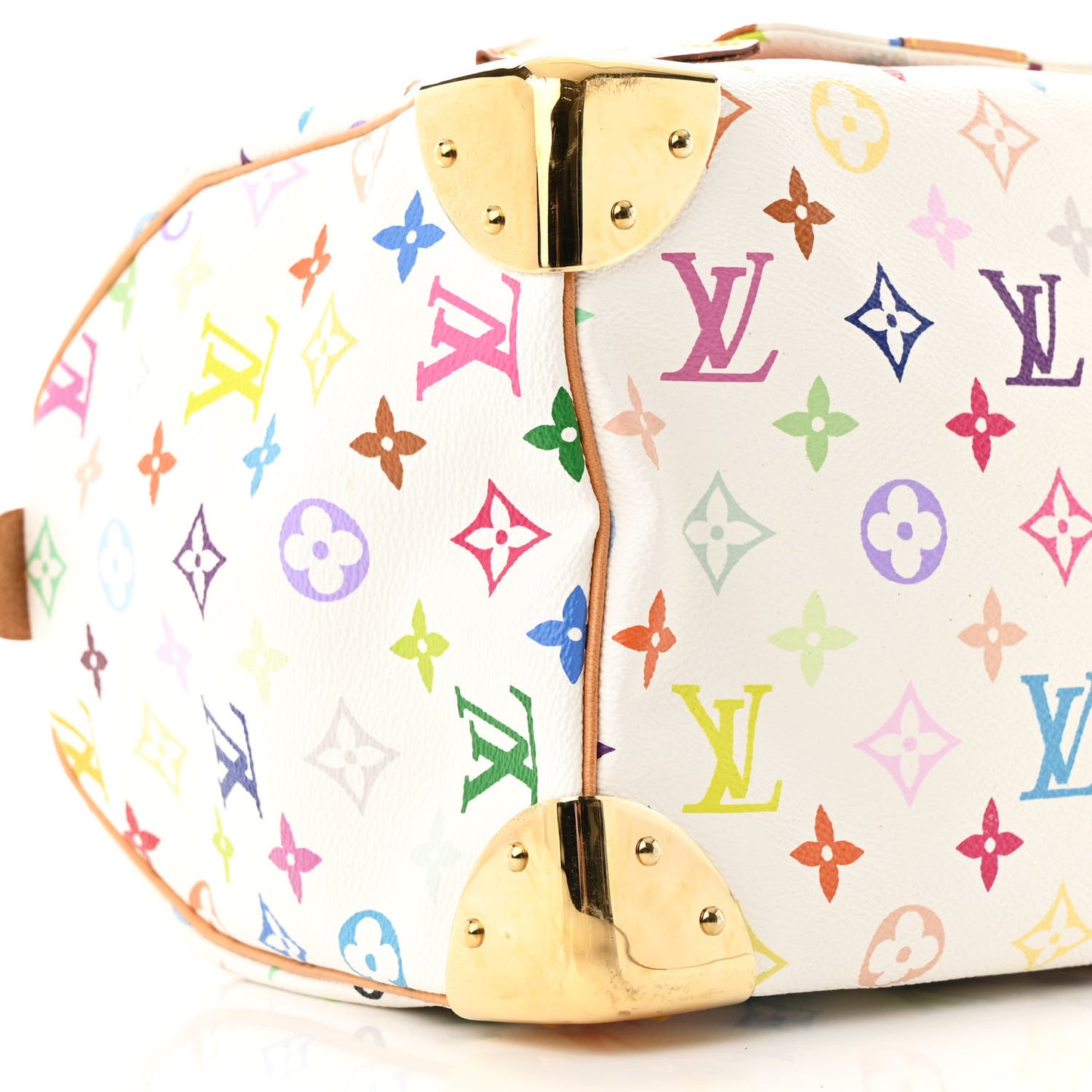 Monogram Multicolor Speedy 30 White