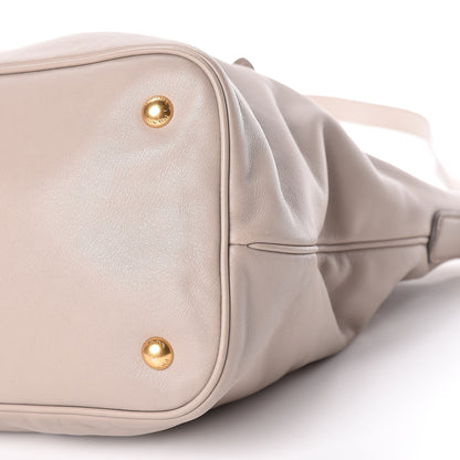Prada Soft Calf Tote Pomice 10 of 16