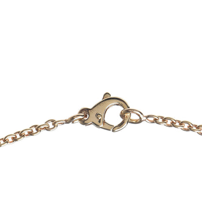 Chanel 18K Yellow Gold Diamond No.5 Charm Necklace 5 of 6