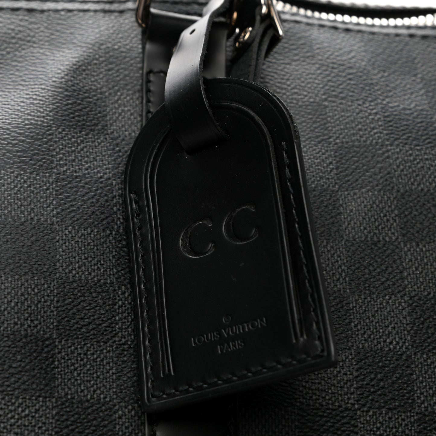 Damier Graphite Keepall Bandouliere 55
