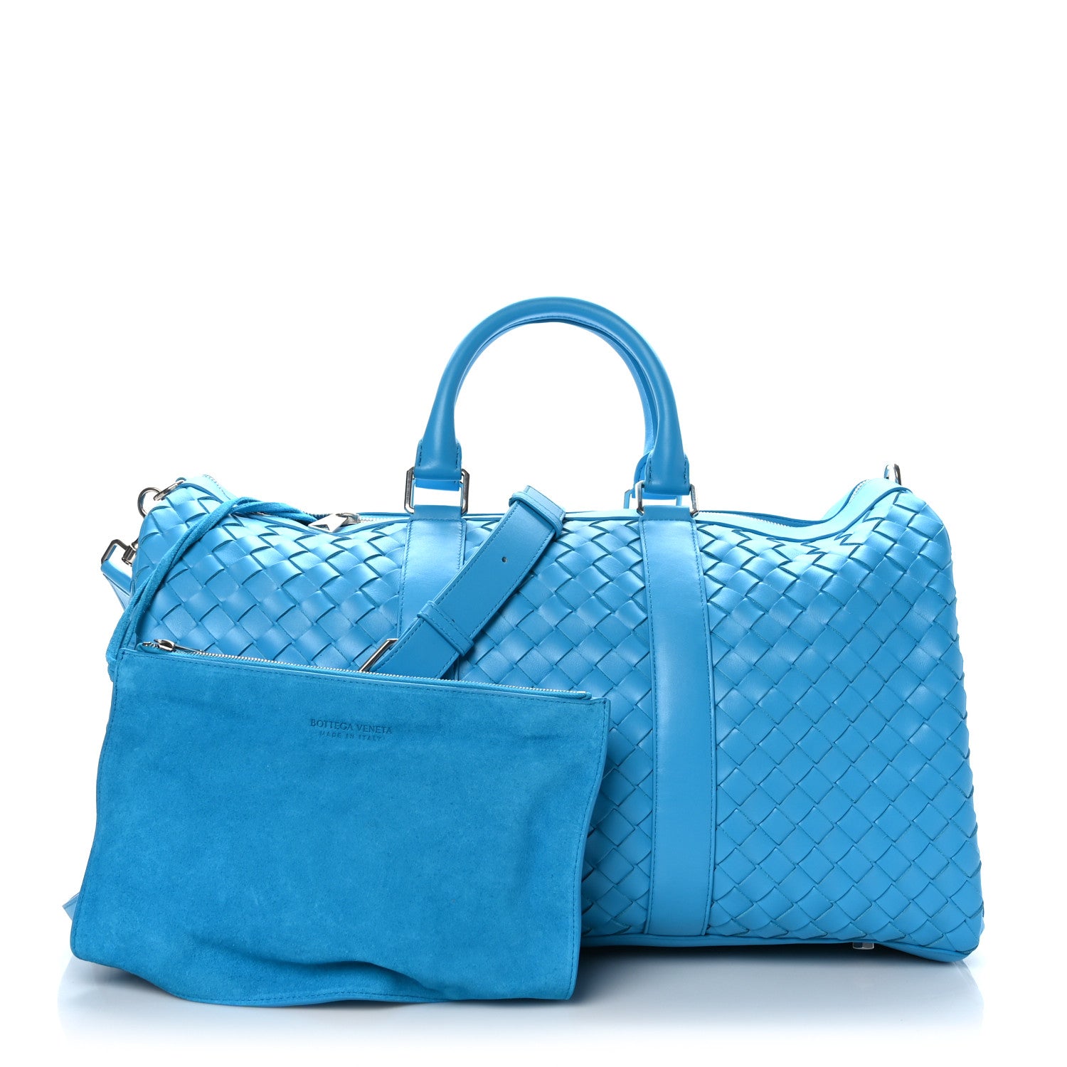 Bottega Veneta Nappa Intrecciato Medium Duffle Bag Pool 1 of 11
