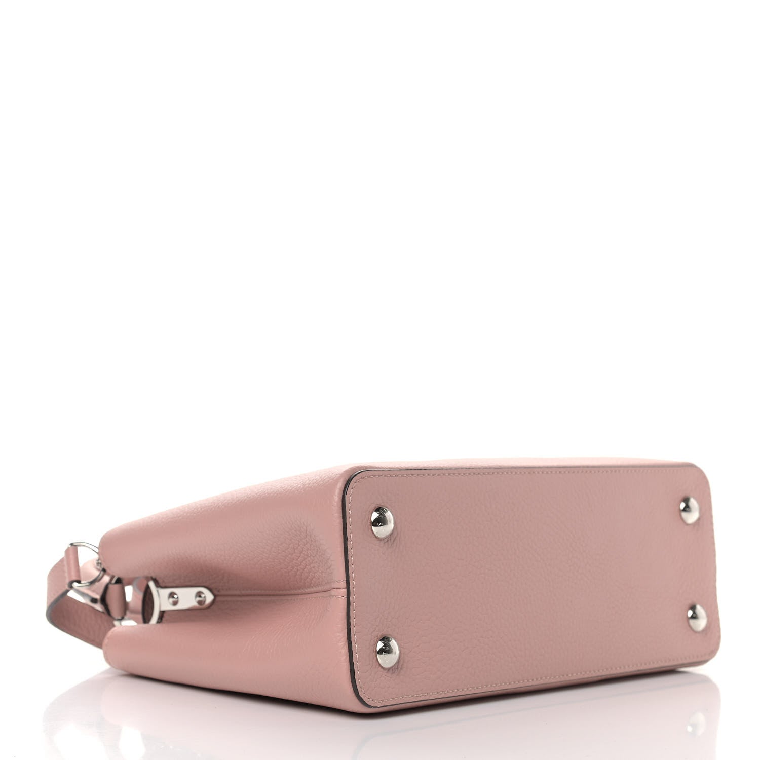 Louis Vuitton Taurillon Capucines PM Magnolia 4 of 8