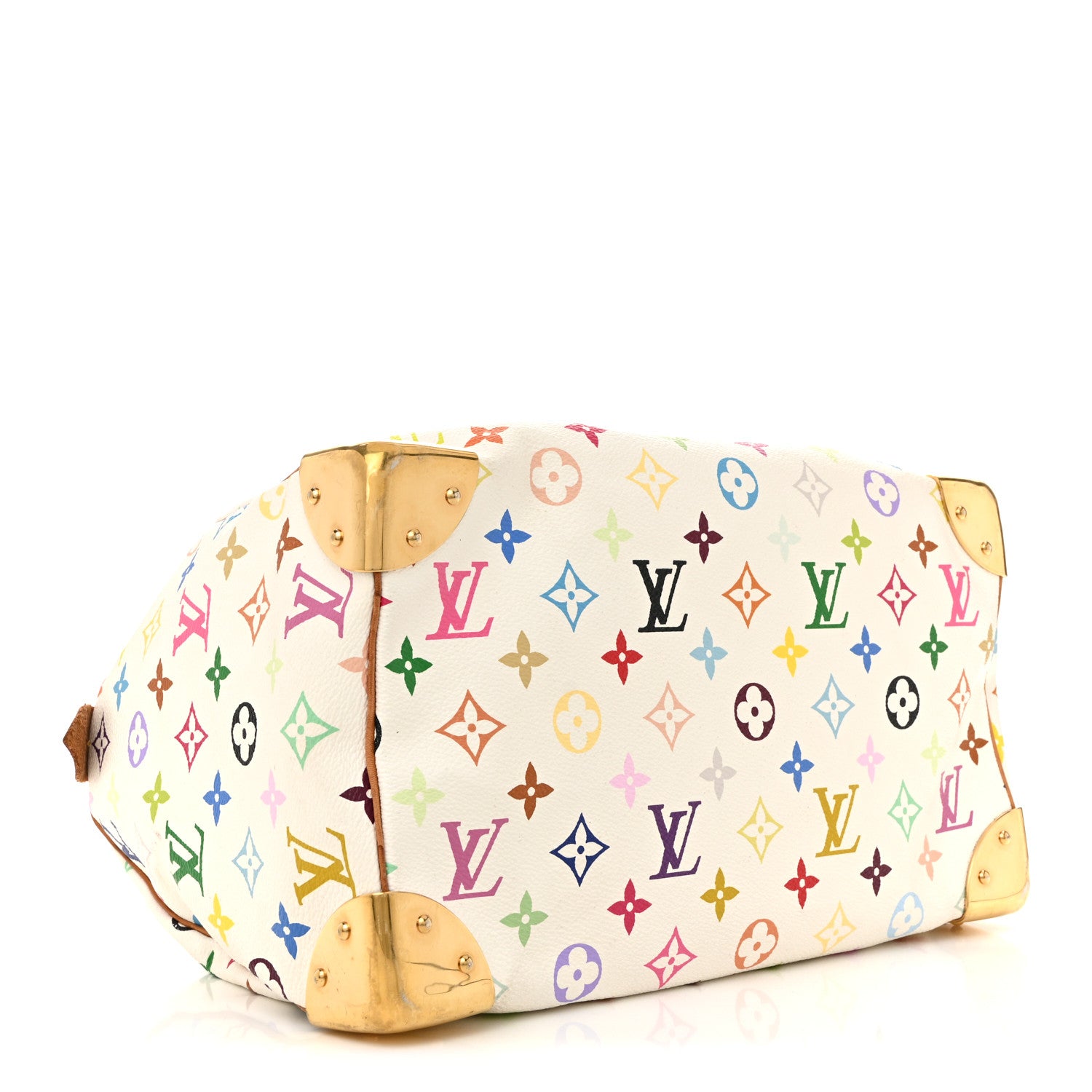 Louis Vuitton Monogram Multicolor Speedy 30 White 4 of 15
