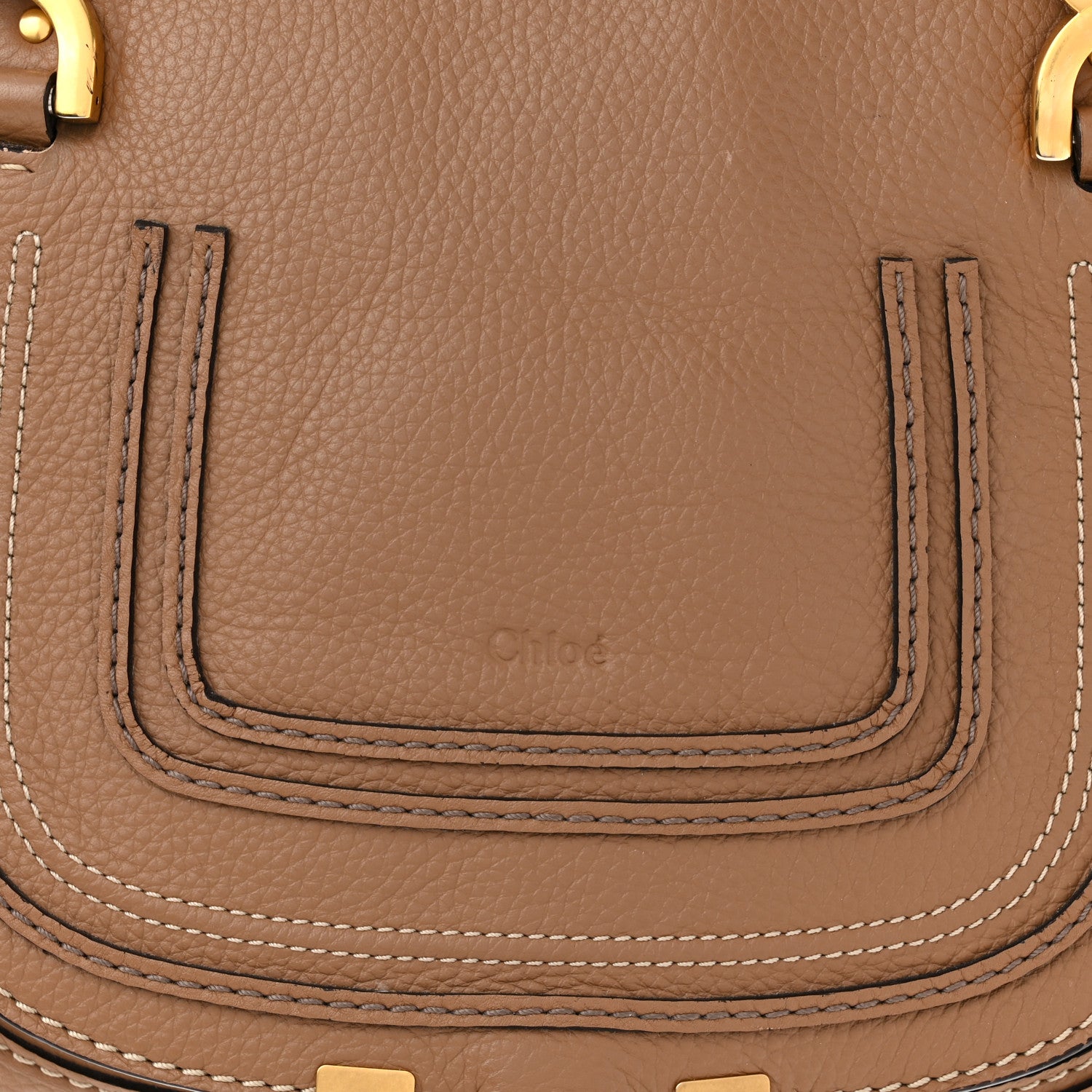 Chloe Calfskin Small Marcie Satchel Nut 8 of 12