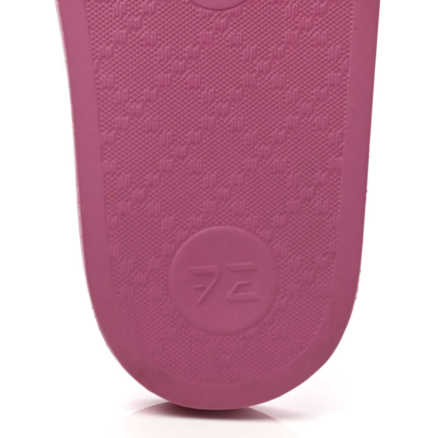 Gucci Rubber Womens Logo Slide Sandals 38 Fuchsia 7 of 10