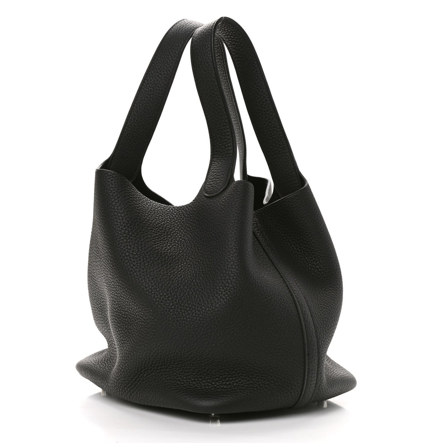 Taurillon Clemence Picotin Lock 22 MM Black