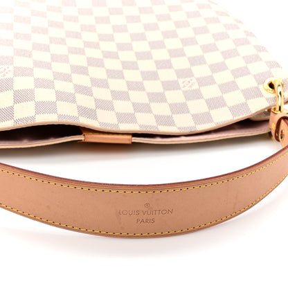 Louis Vuitton Damier Azur Graceful PM Rose Ballerine 16 of 16