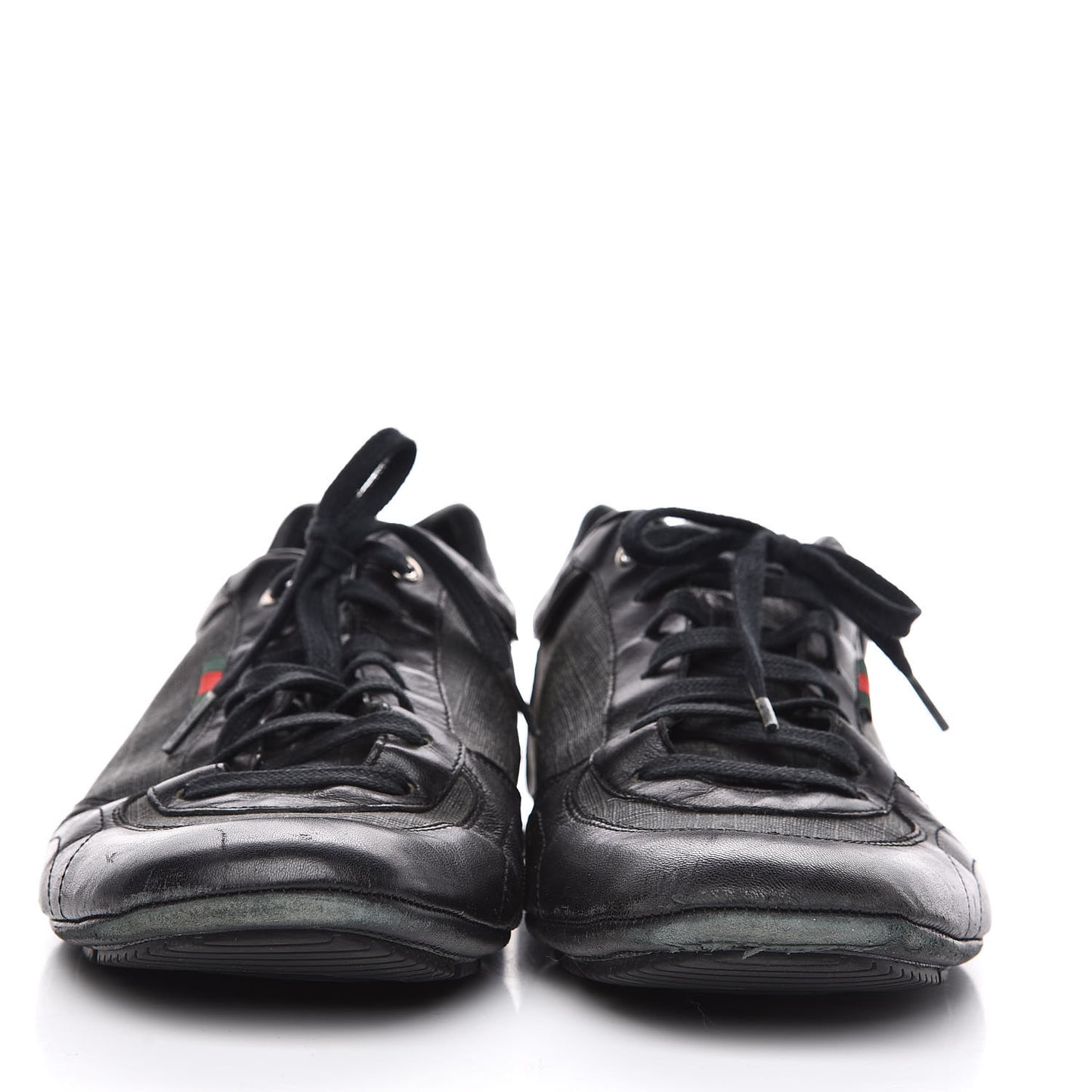 GG Supreme Monogram Mens Sneakers 10 Black