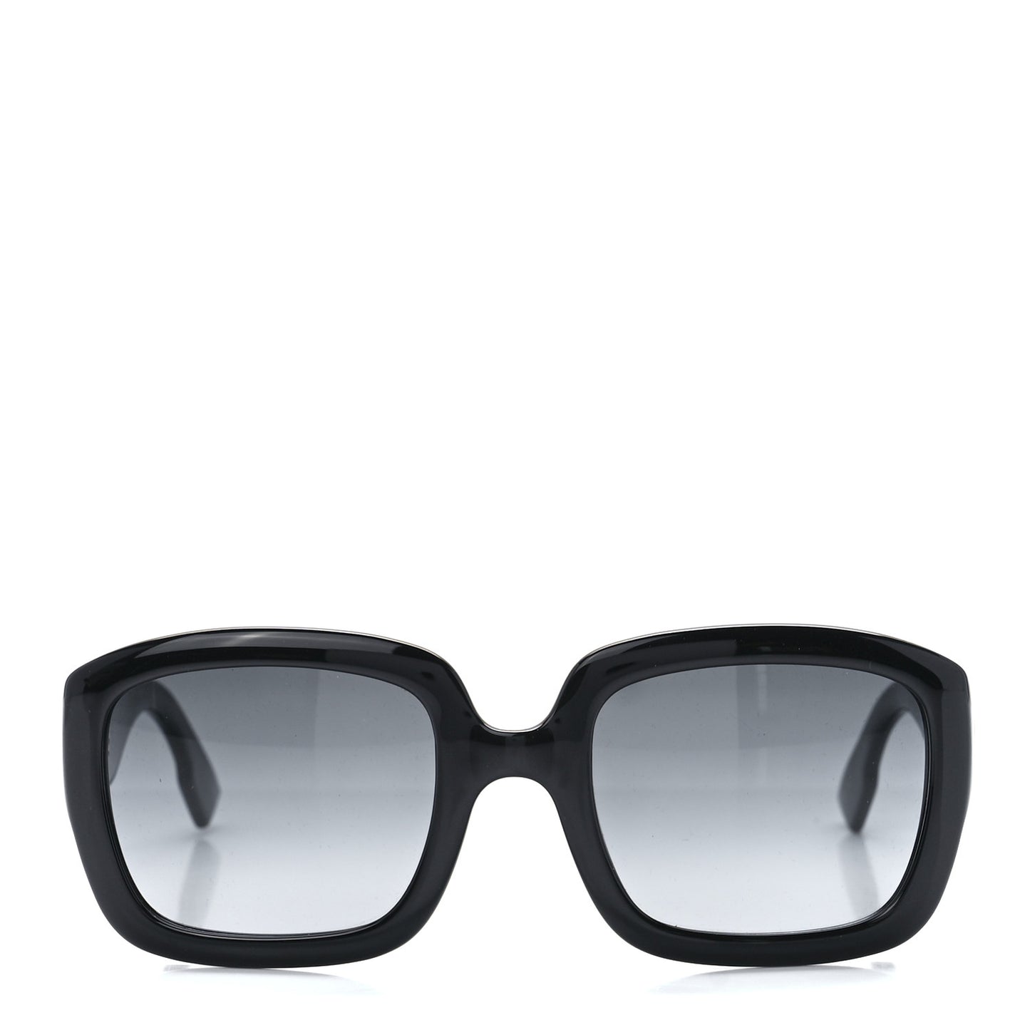 Acetate DDior Square Sunglasses Black