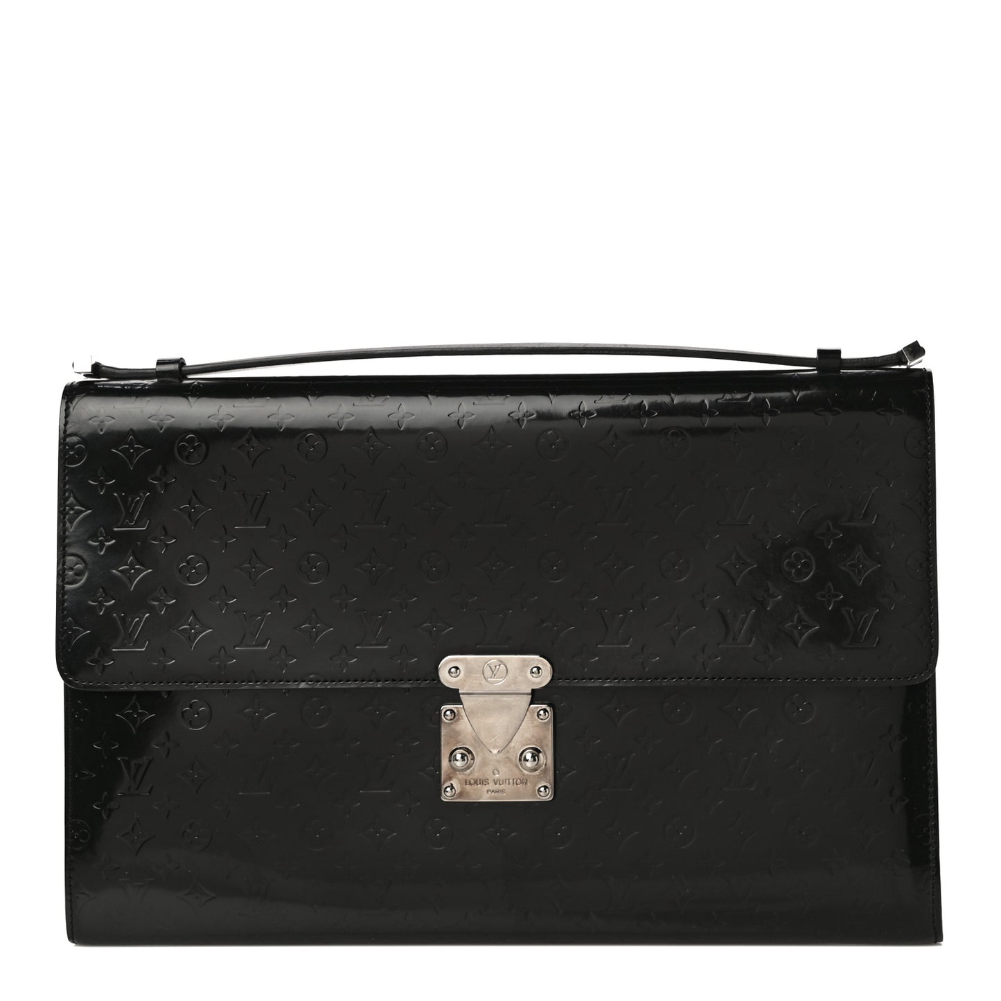 Monogram Glace Anouchka Pochette GM Black