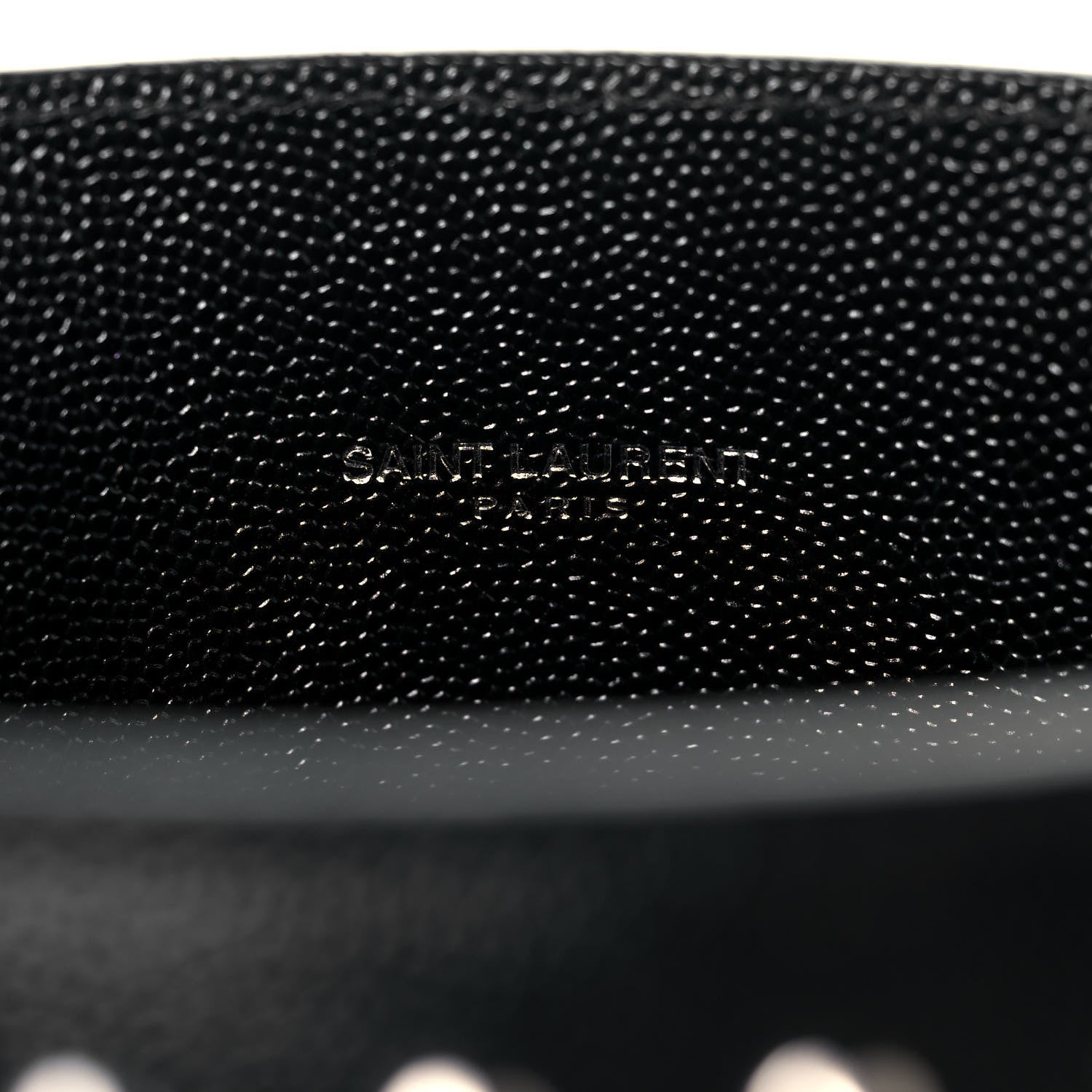 Saint Laurent Grain De Poudre Studded Nano Sac De Jour Black 5 of 10