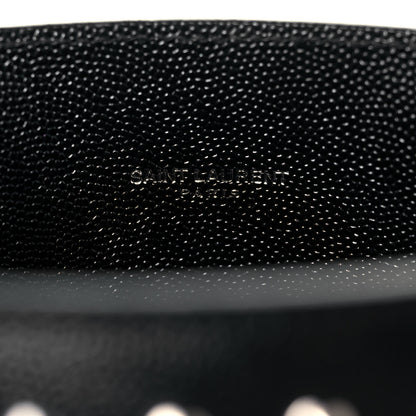 Saint Laurent Grain De Poudre Studded Nano Sac De Jour Black 5 of 10
