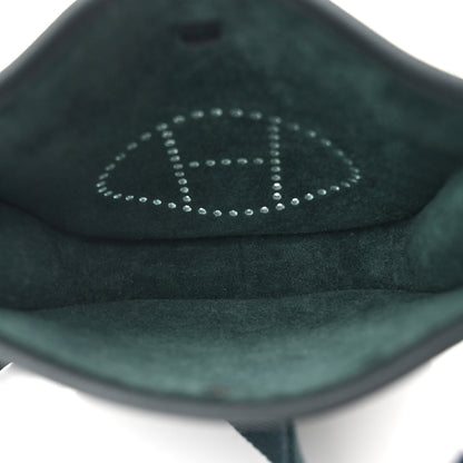 Hermes Taurillon Clemence Amazone Evelyne TPM Vert Cypress 5 of 10