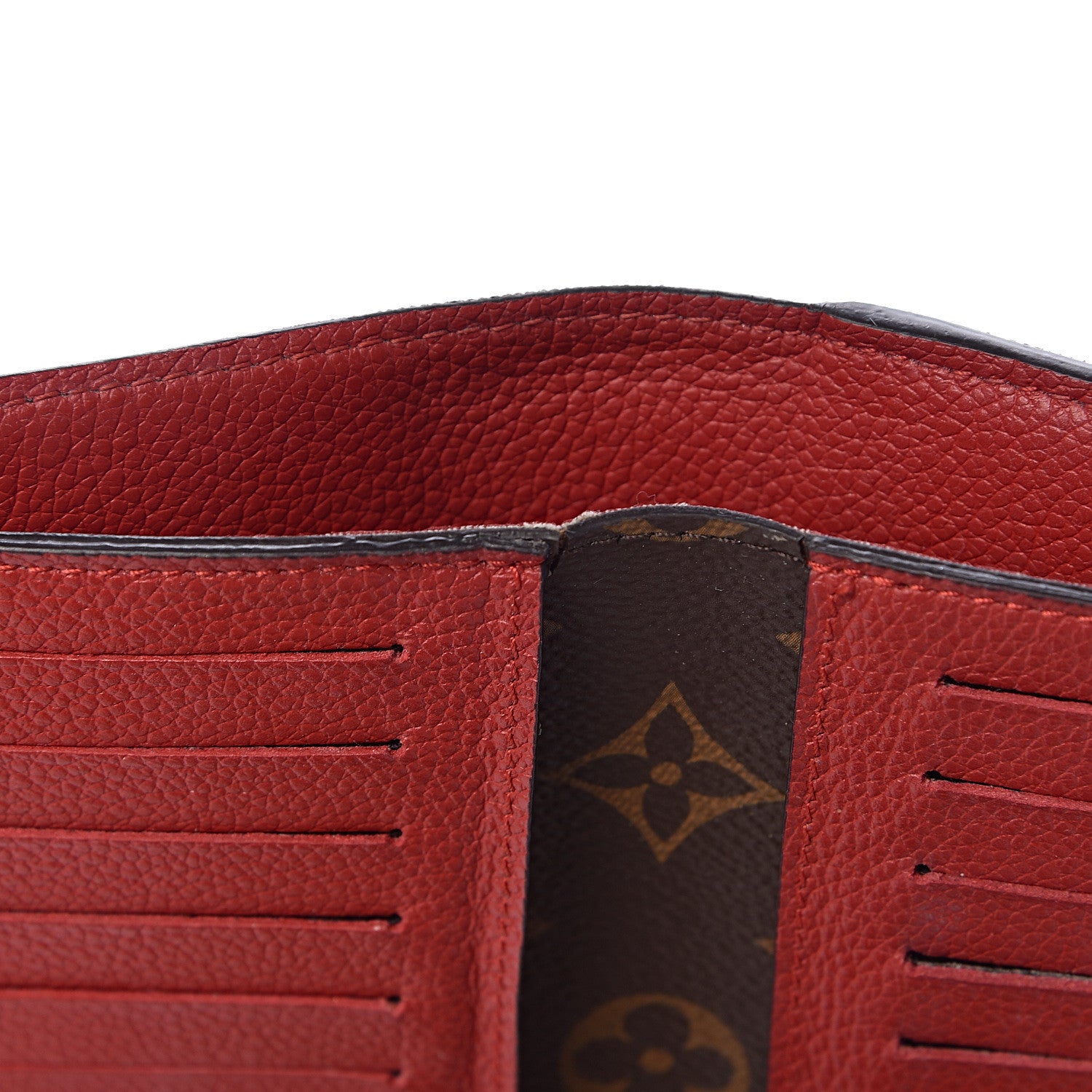 Louis Vuitton Monogram Pallas Compact Wallet Cherry 10 of 11