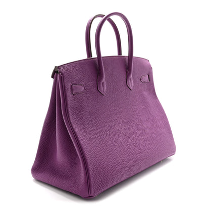 Hermes Togo Birkin 35 Anemone 3 of 9