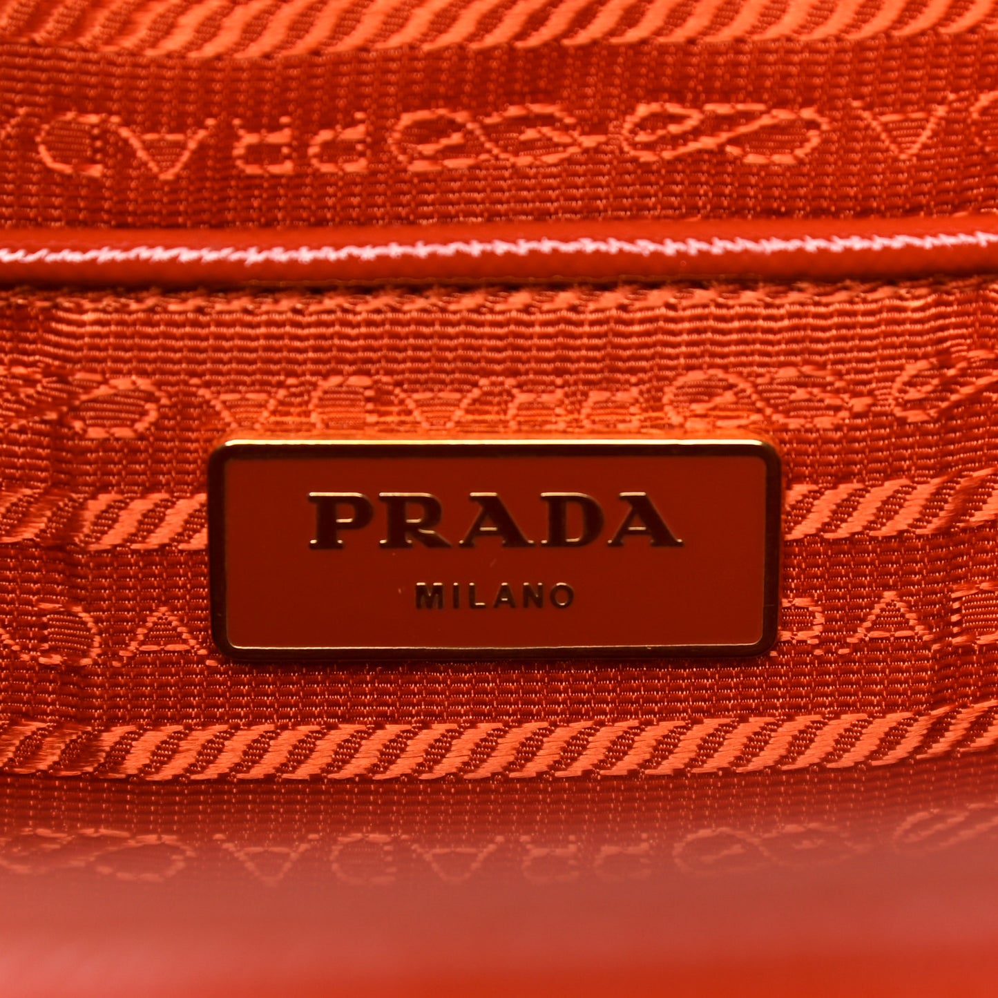 Saffiano Vernice Parabole Tote Arancio