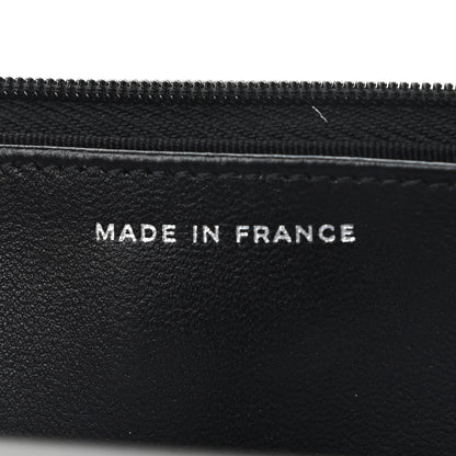 Chanel Lambskin Quilted Wallet On Chain WOC So Black 9 of 12