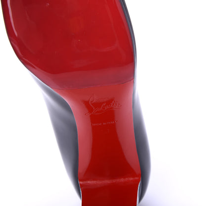 Christian Louboutin Patent Cadrilla 70 Pumps 38 Black 7 of 9