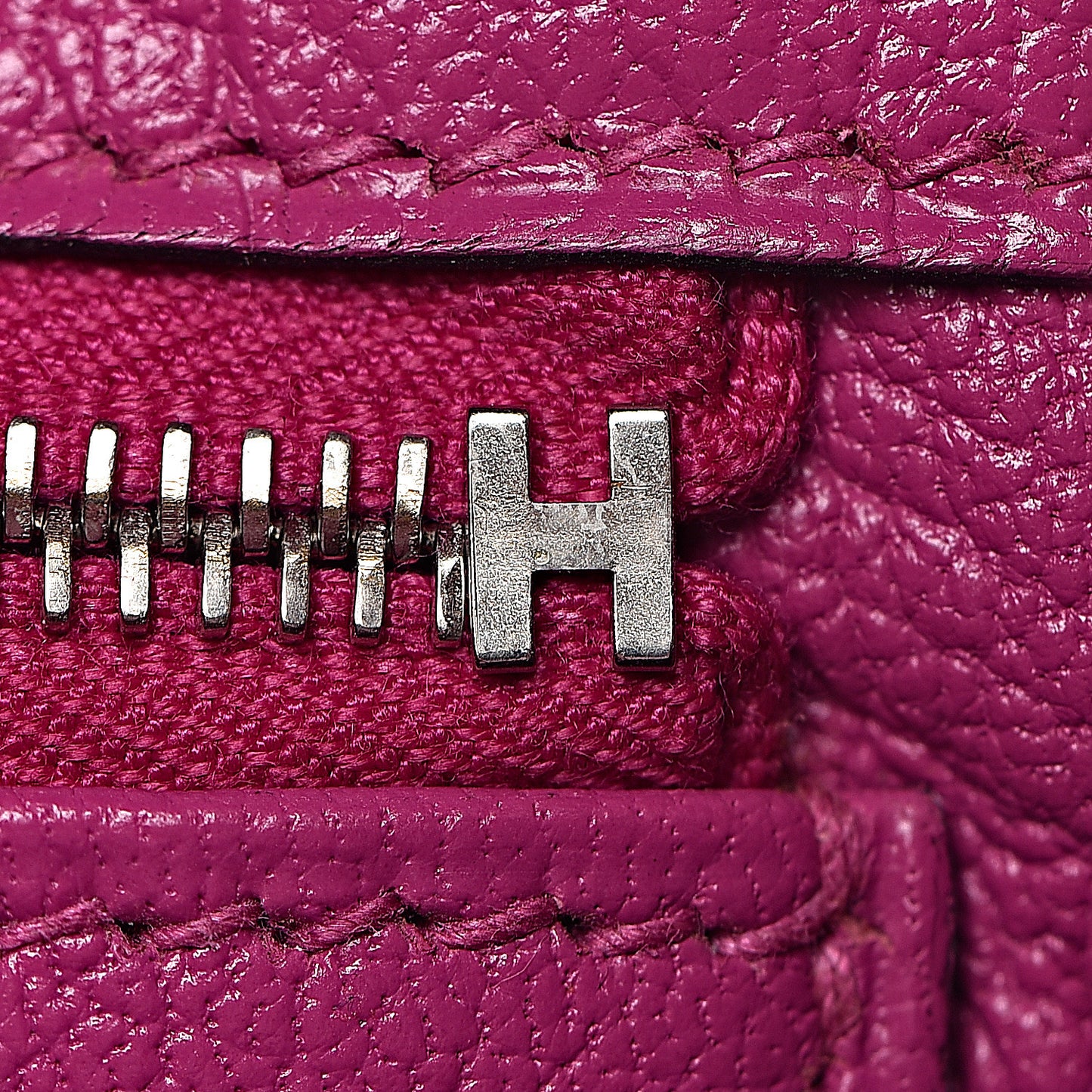 Togo Birkin 25 Rose Pourpre