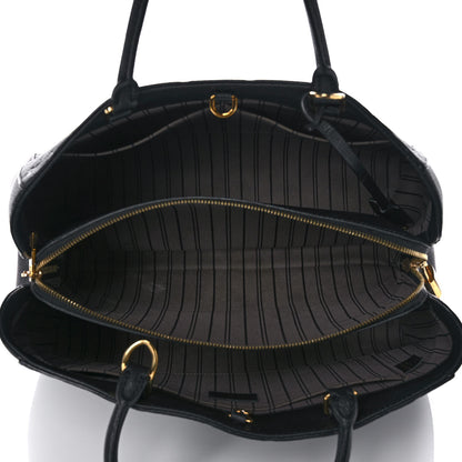 Louis Vuitton Empreinte Montaigne GM Black 5 of 14