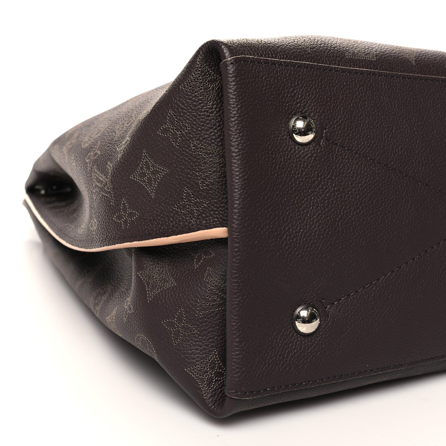 Louis Vuitton Mahina Carmel Hobo Chocolate 8 of 9