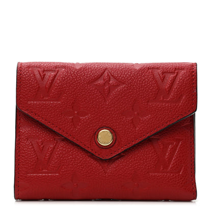 Louis Vuitton Empreinte Victorine Wallet Cherry 1 of 7