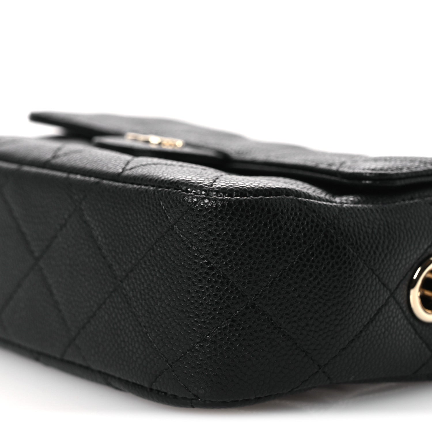 Chanel Caviar Quilted Chain Camera Bag Black 10 of 10