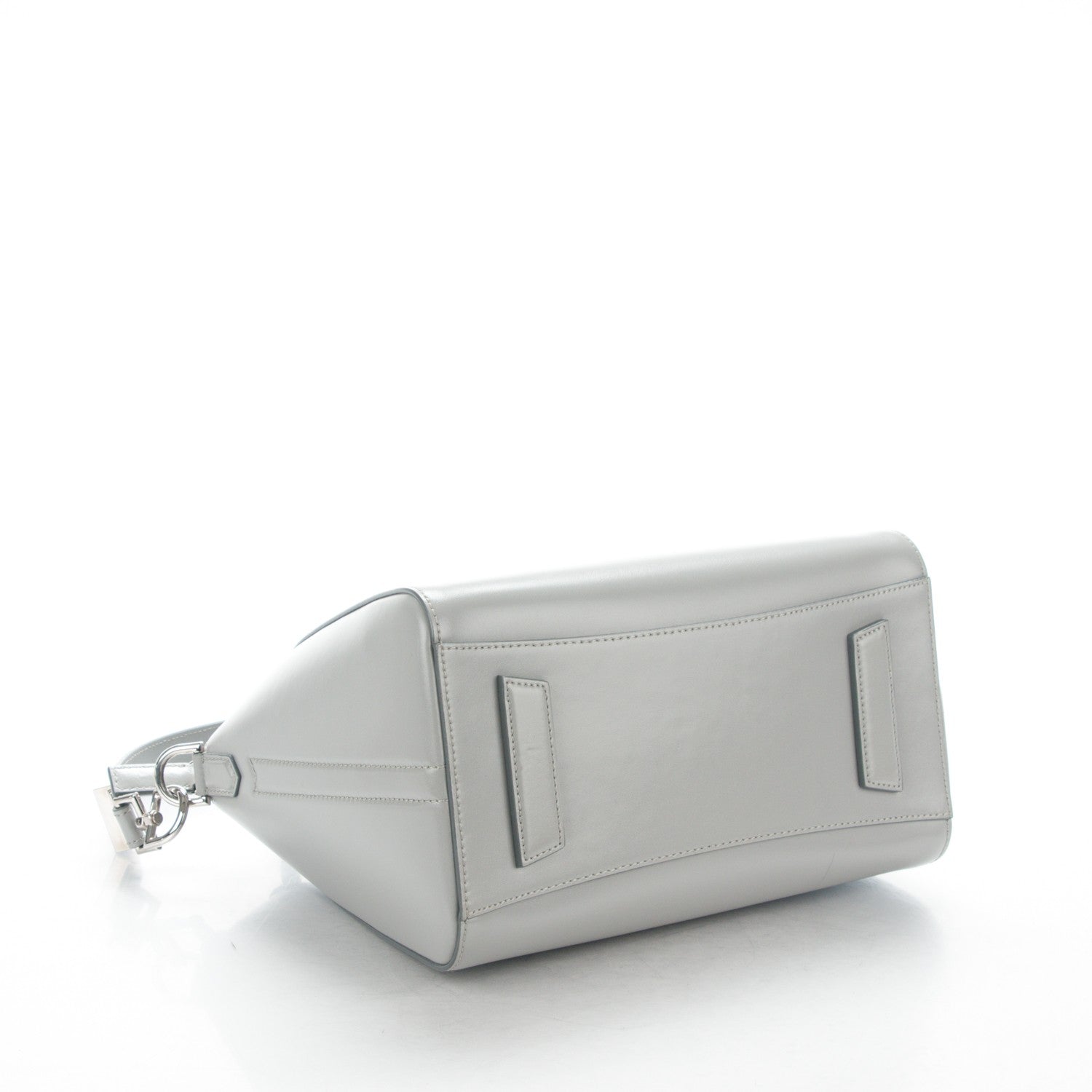 Givenchy Shiny Lord Calfskin Small Antigona Pearl Grey 4 of 7