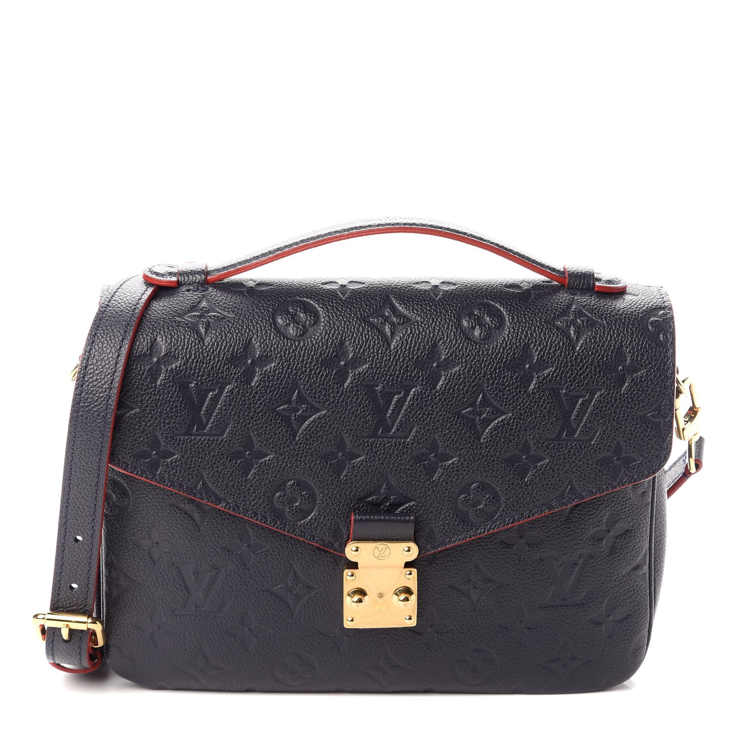 Empreinte Pochette Metis Marine Rouge