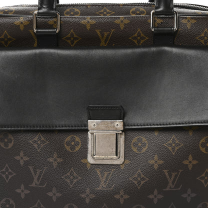 Louis Vuitton Monogram Macassar Soft Briefcase 8 of 13