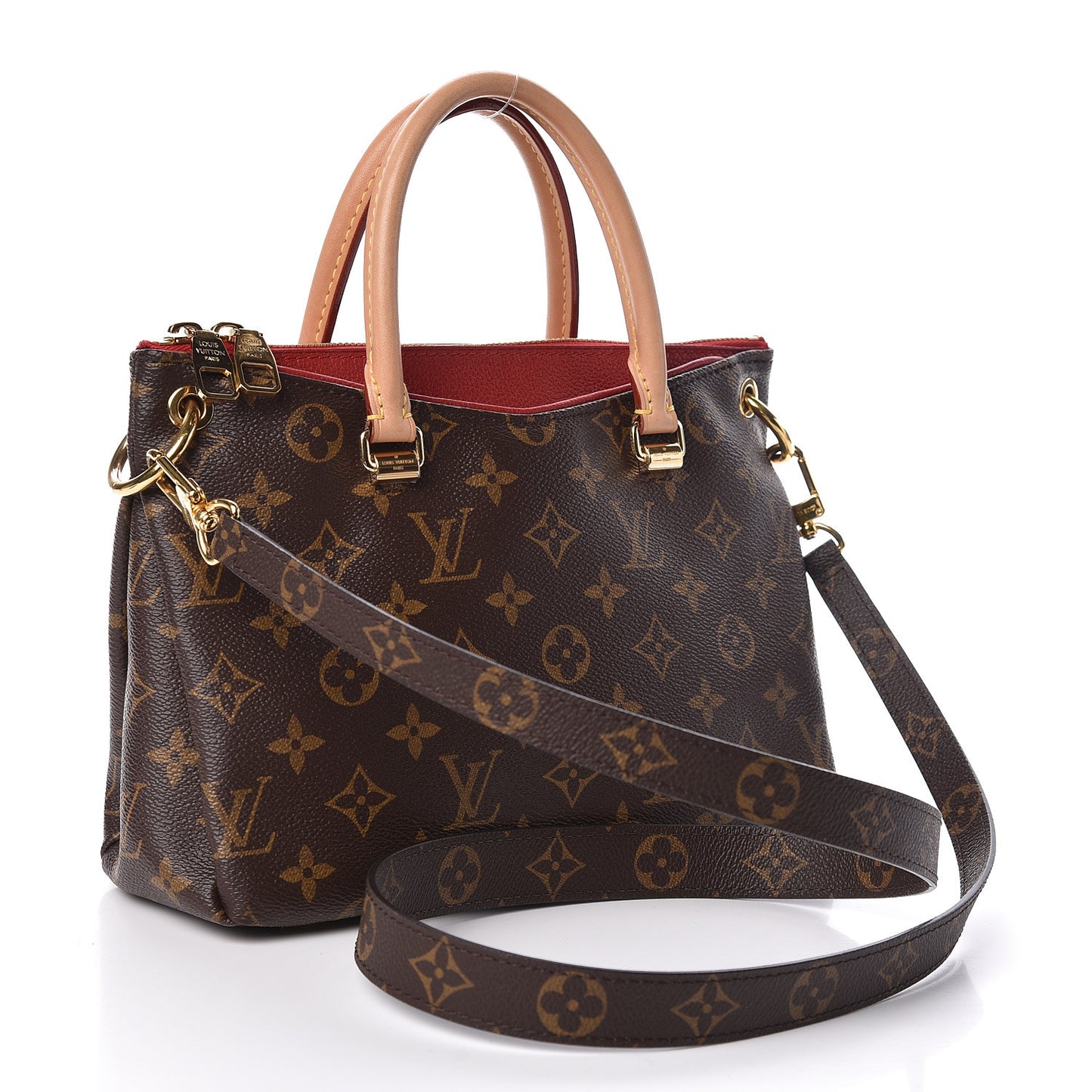 Monogram Pallas BB Cherry