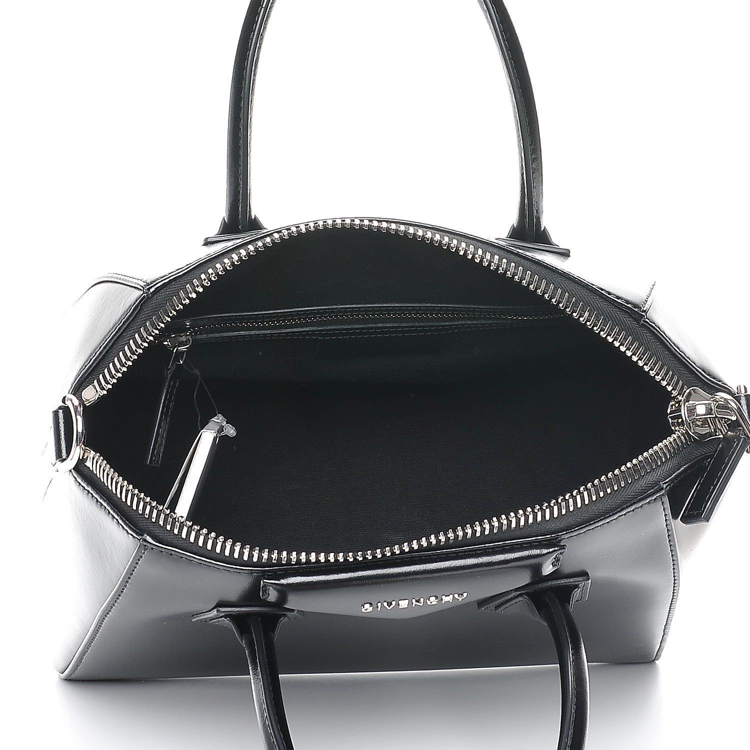 Givenchy Shiny Lord Calfskin Small Antigona Black 5 of 6