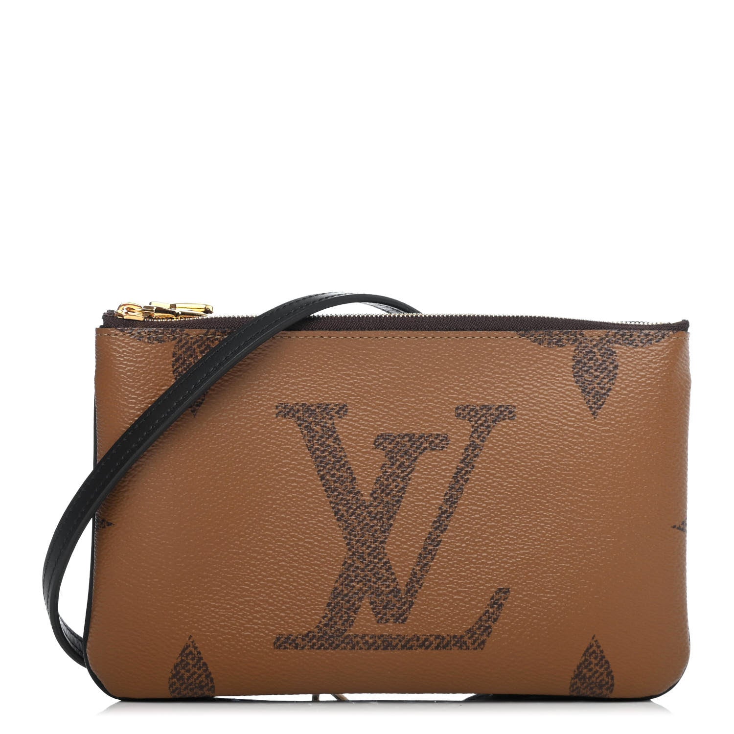 Louis Vuitton Reverse Monogram Giant Double Zip Pochette 1 of 4