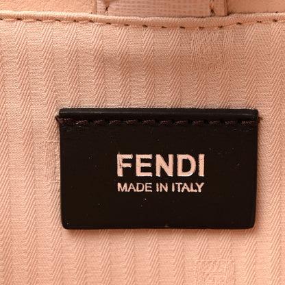 Fendi Vitello Elite Monster Petite 2Jours Tote Rosa Plaster 6 of 21