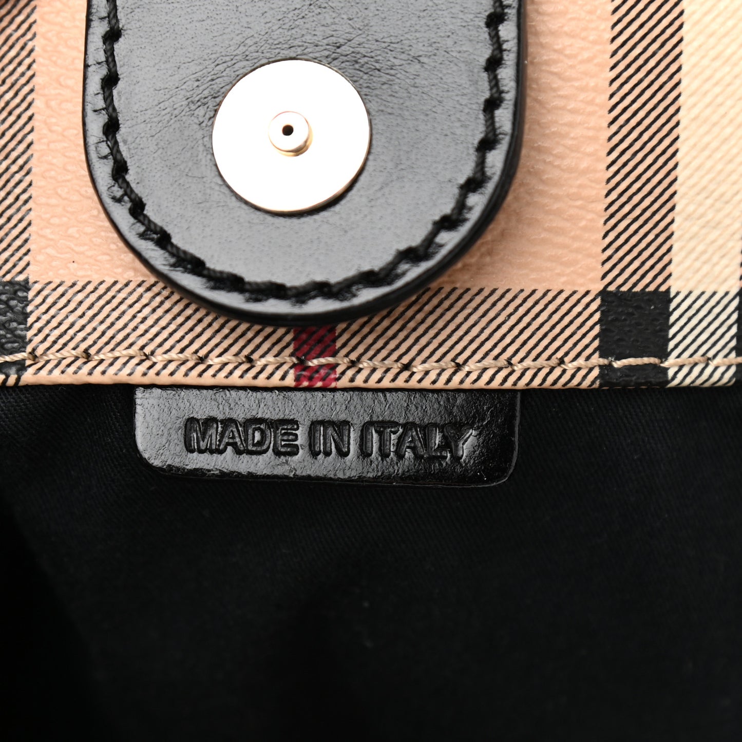 Haymarket Check Small Canterbury Tote Black