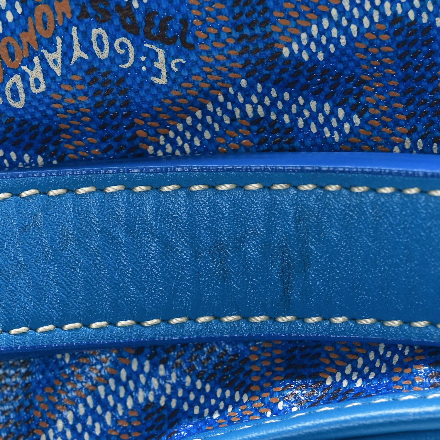 Goyard Goyardine Fidji Zip Hobo Sky Blue 12 of 12