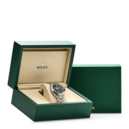 Rolex Stainless Steel 40mm Oyster Perpetual Explorer Watch Black 224270 5 of 5