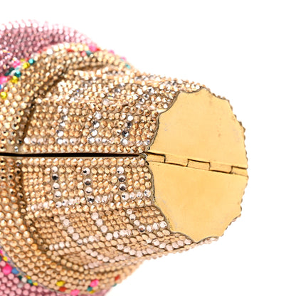 Judith Leiber Crystal Ice Cream Cone Minaudiere Clutch Pink Multicolor 9 of 11