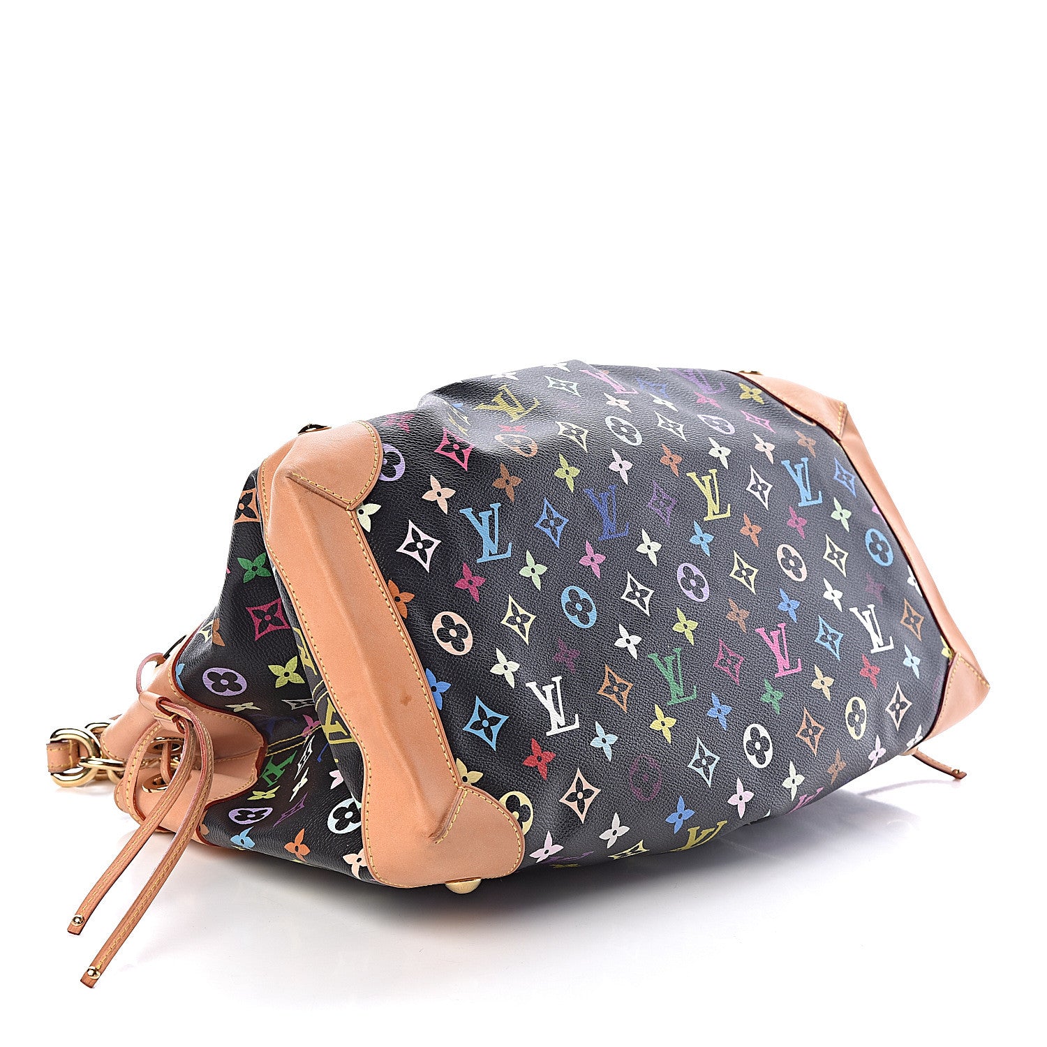 Louis Vuitton Monogram Multicolor Ursula Black 7 of 9
