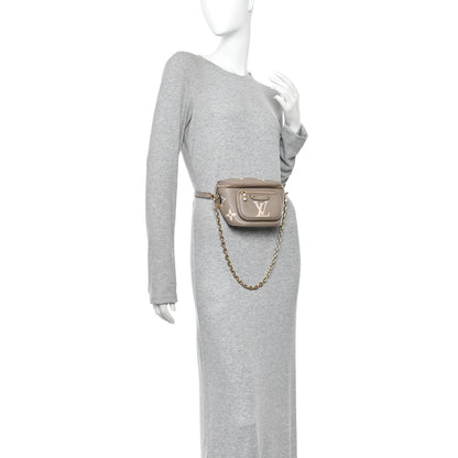Louis Vuitton Empreinte Mini Bumbag Tourterelle Cream 2 of 10