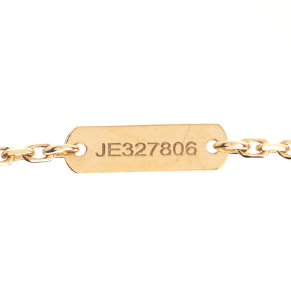 Van Cleef & Arpels 18K Yellow Gold Mother of Pearl Vintage Alhambra Pendant Necklace 4 of 6