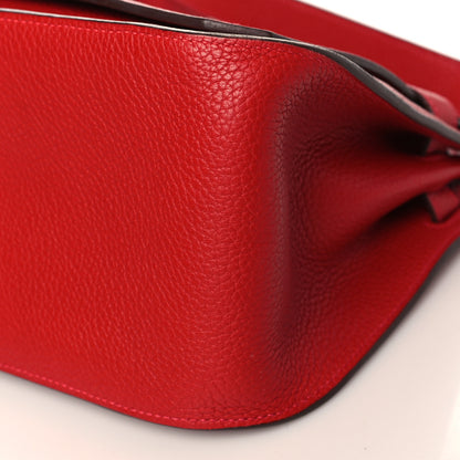 Hermes Taurillon Clemence Jypsiere 28 Rouge Casaque 8 of 8