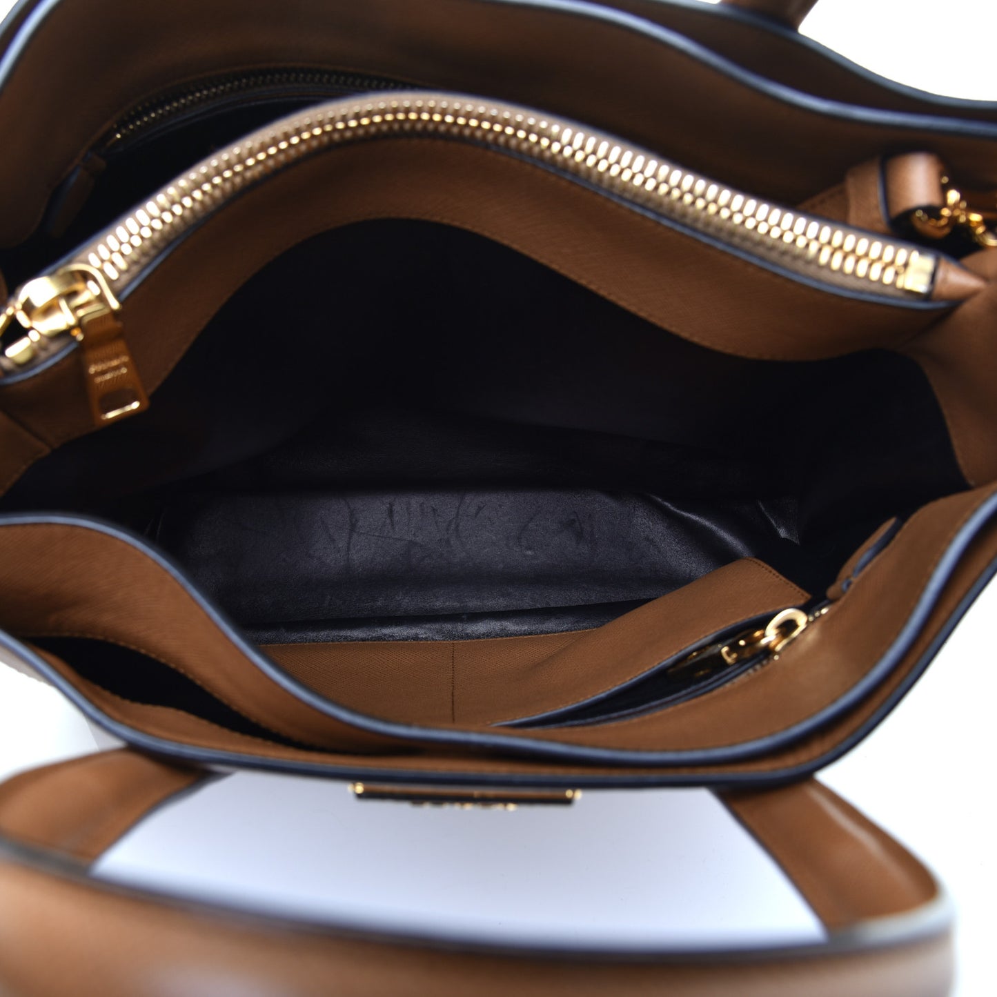 Saffiano Soft Tote Caramel