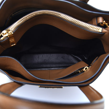 Prada Saffiano Soft Tote Caramel 5 of 8
