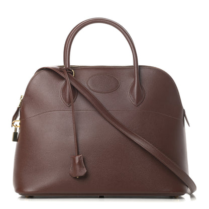 Hermes Courchevel Bolide 35 Chocolate 1 of 11