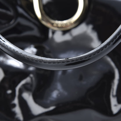 Gucci Patent D Ring Large Hobo Black 11 of 12